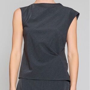 Melloday Button Back Shell Top – Size L